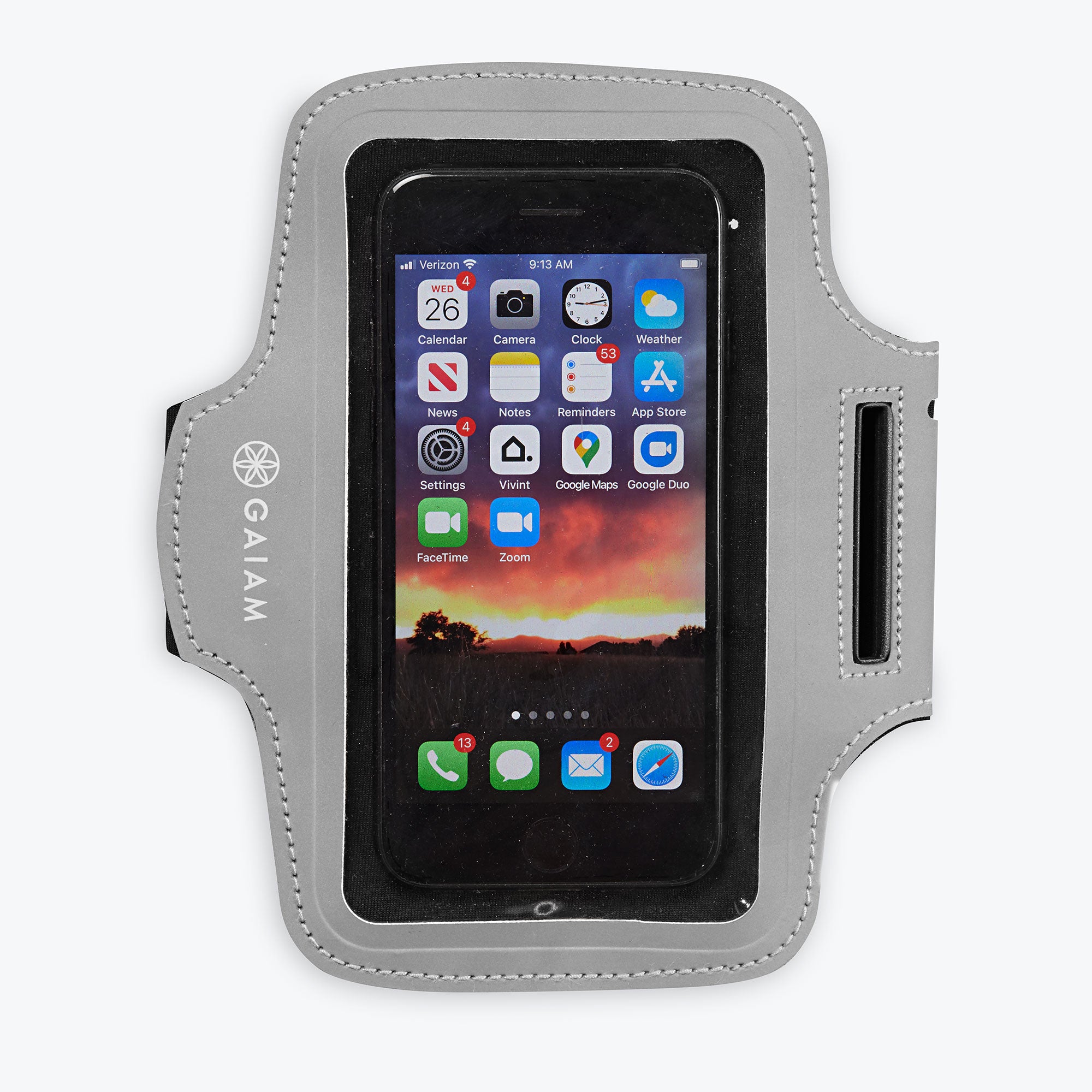Running Arm Band phone inside of case