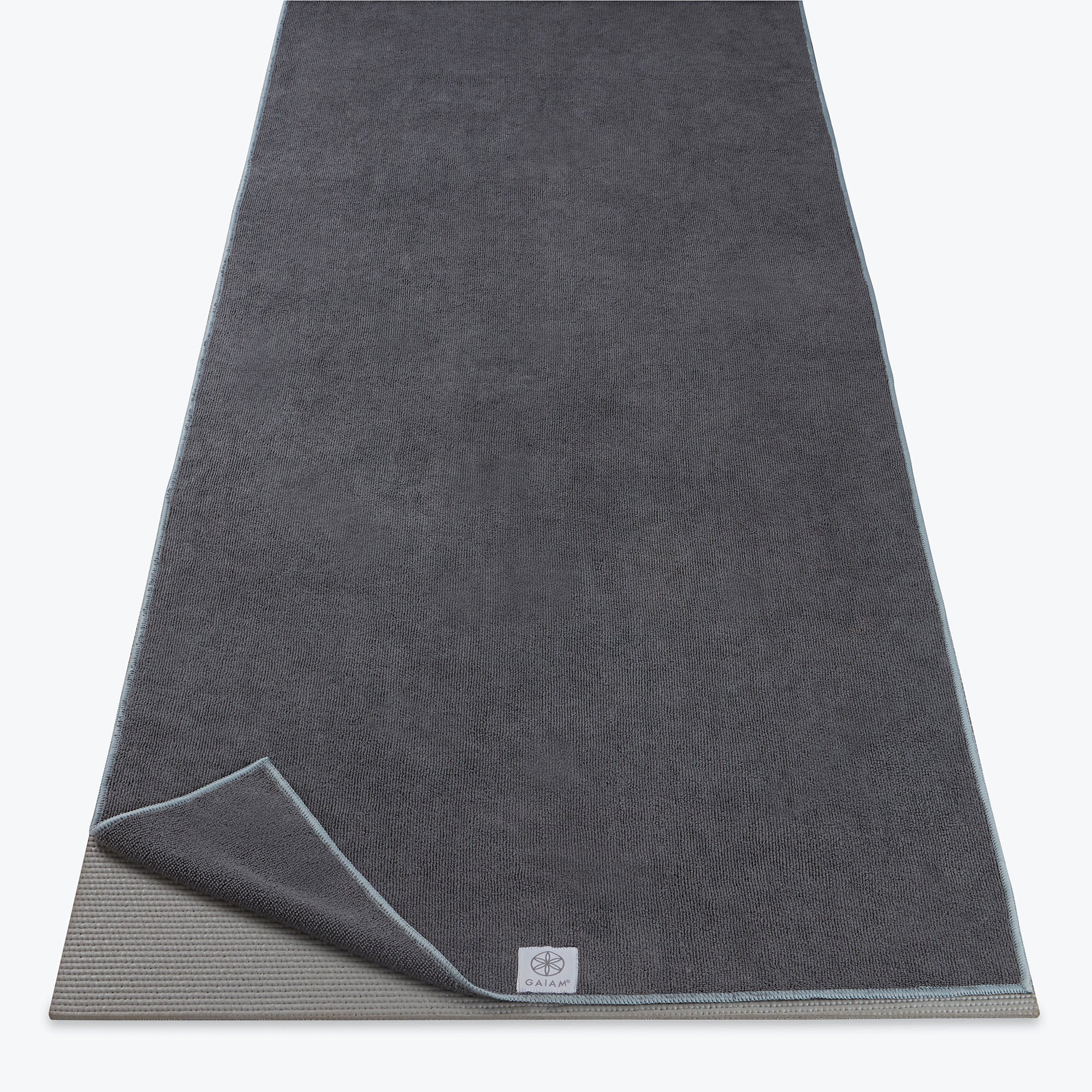 Yoga Mat Towel in Folkstone Gray