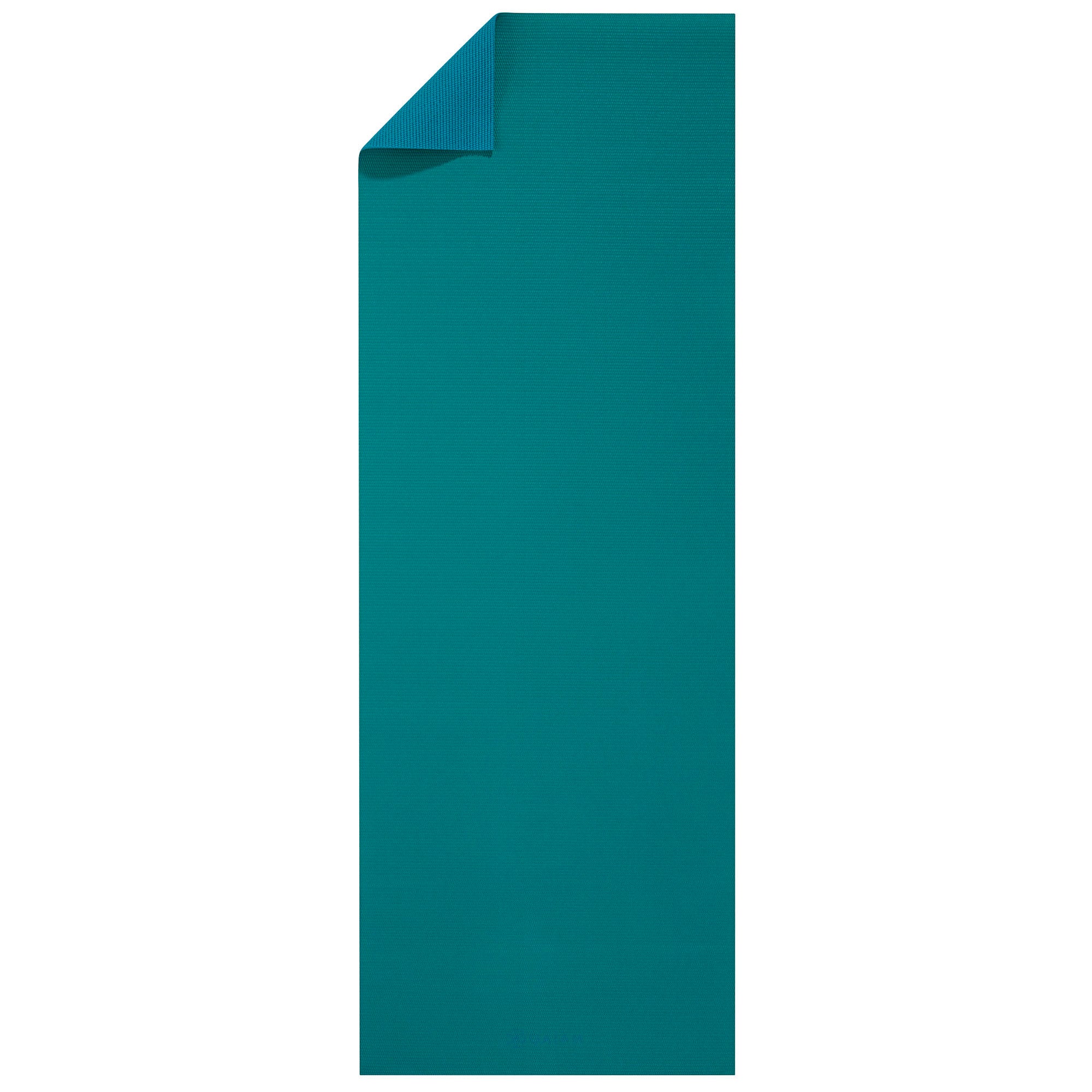 Premium 2-Color Yoga Mats (6mm) Turquoise Sea flat