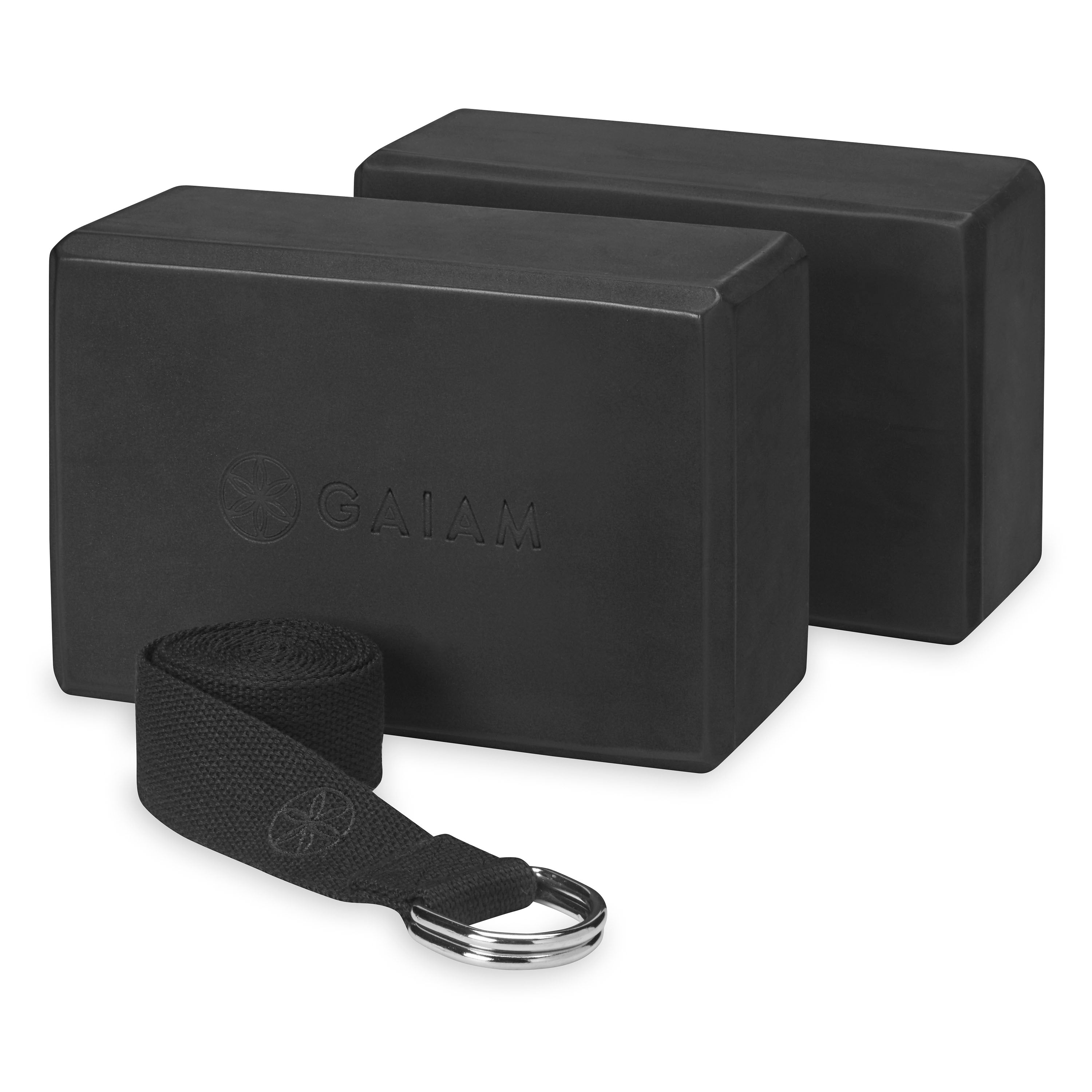 Block & Strap Combo - 2 Pack Black front